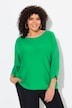 Pullover, Piping, U-Boot-Ausschnitt, 3/4-Arm