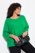 Pullover, Piping, U-Boot-Ausschnitt, 3/4-Arm