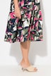 Midikleid, A-Linie, Hemdkragen, 3/4-Arm