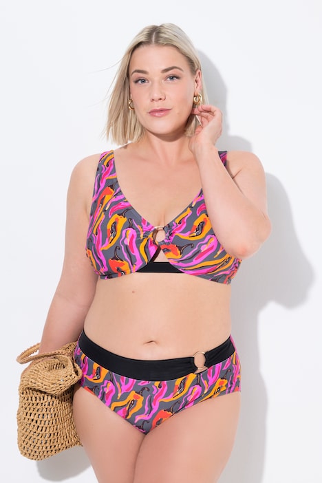 Chili Print O-Ring Bikini Set