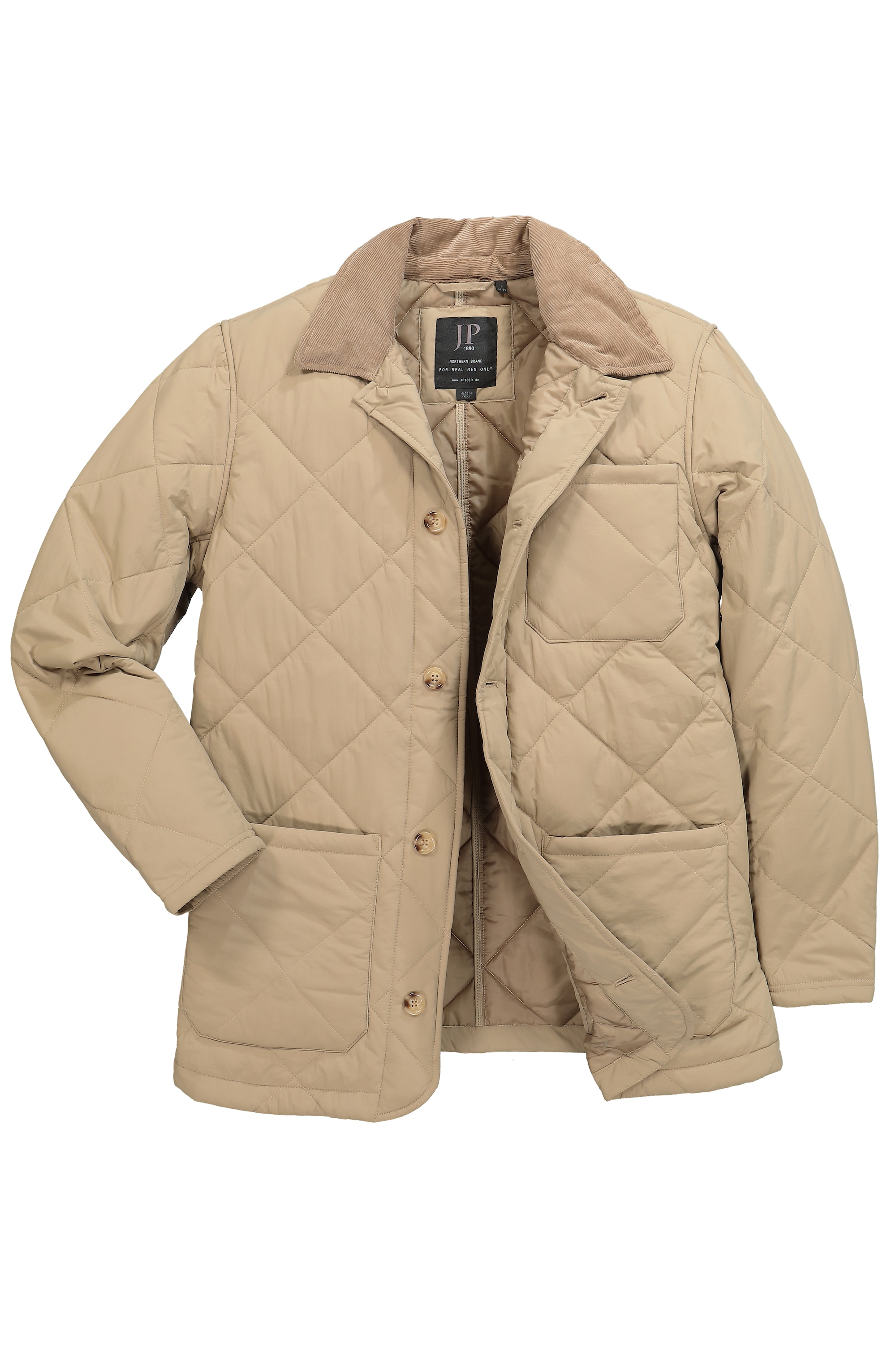 JP 1880 Herren große Größen JP 1880 Steppjacke Cowboy Cordkragen bis 8 XL 836628