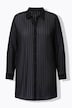 Overhemdblouse, transparante strepen, lange mouwen