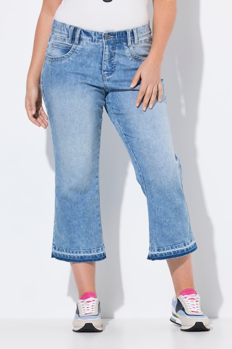 3/4 wide leg Jeans