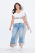 3/4 Jeans med brede ben
