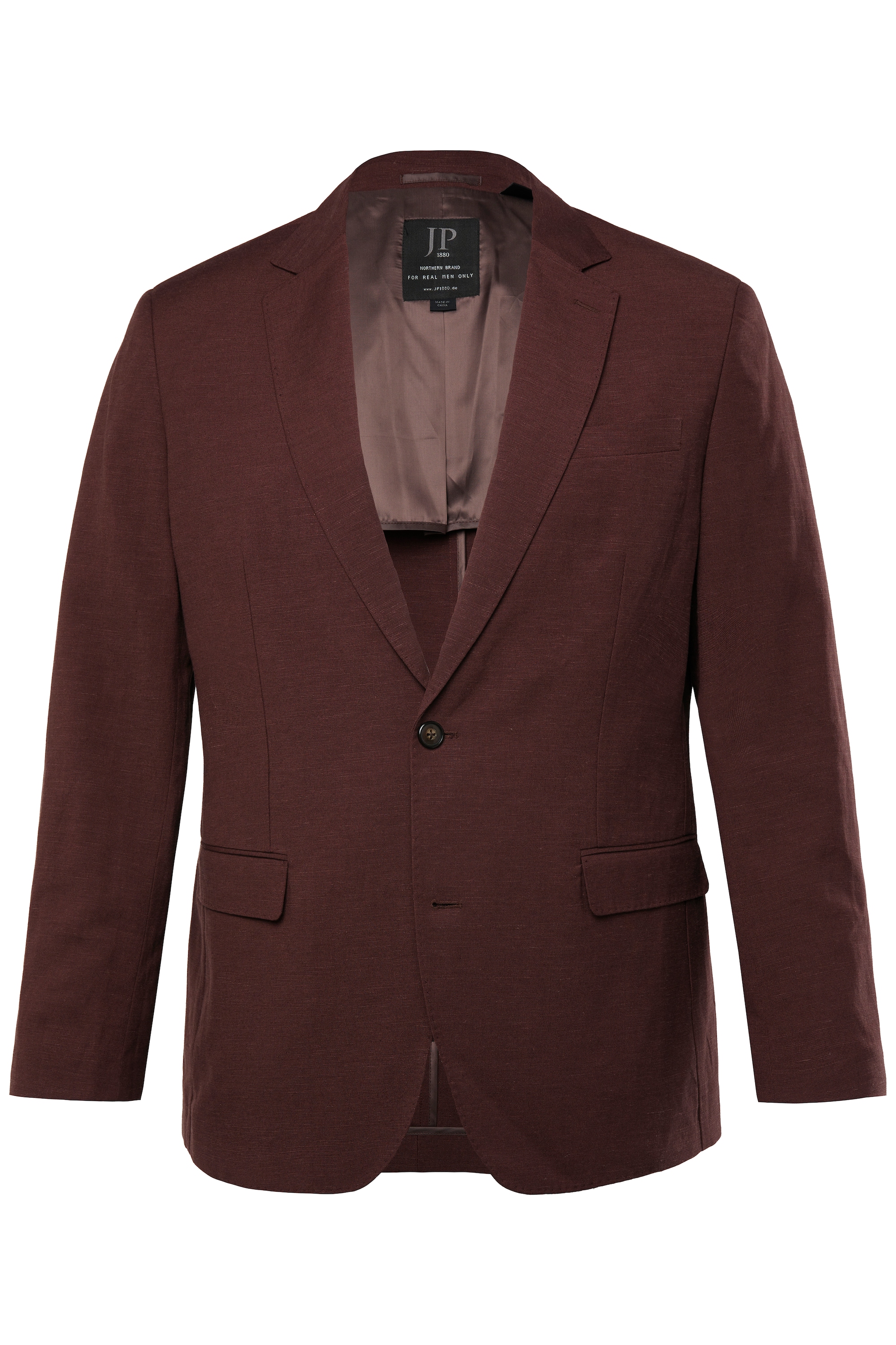 JP 1880 Herren große Größen Sakko Paros Business Leinenmix Baukasten Paros
