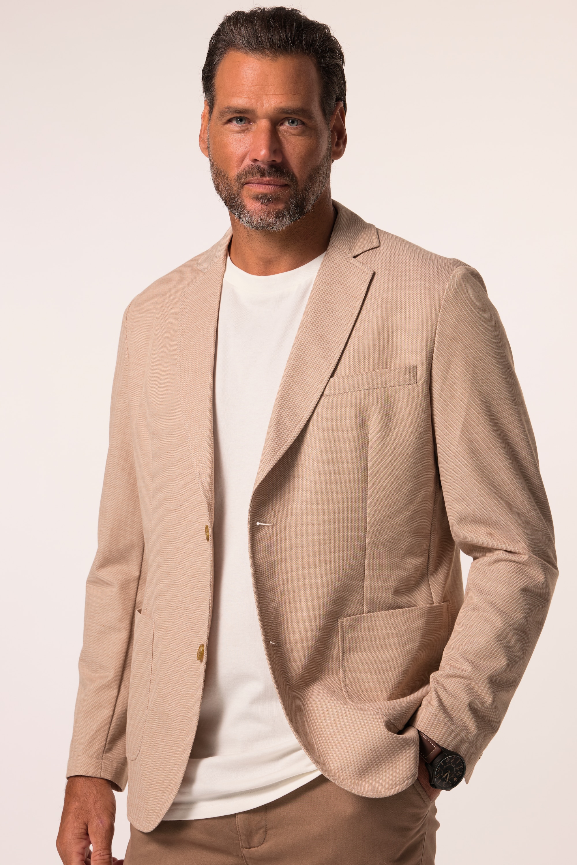 JP 1880 Herren große Größen JP 1880 Sakko Business Casual feine Struktur Strech