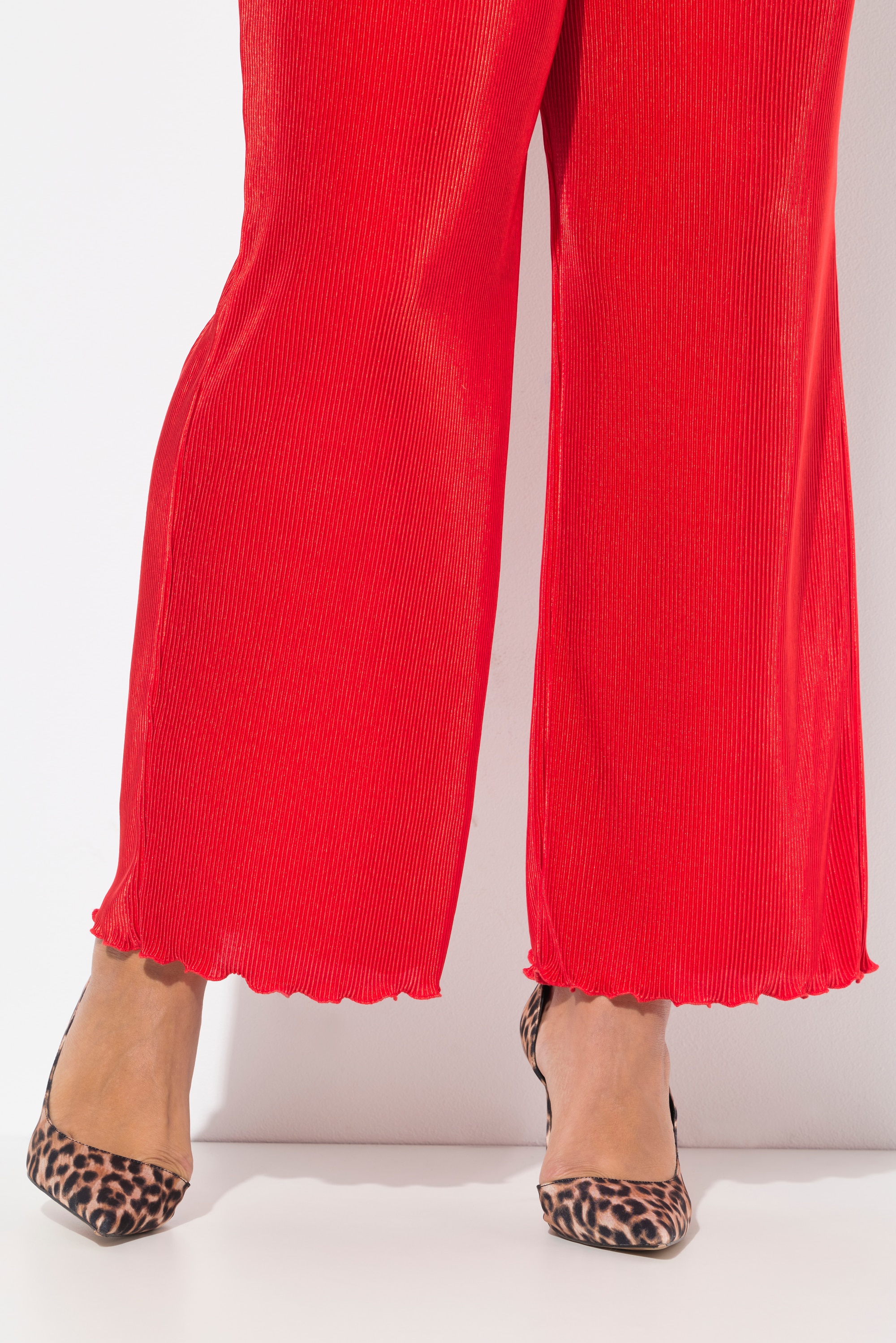 MIAMODA Damen große Größen Hose Plissee weites Bein 836770