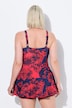Badekleid, Shorts, Blüten, Softcups, recycelt