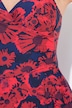 Badekleid, Shorts, Blüten, Softcups, recycelt