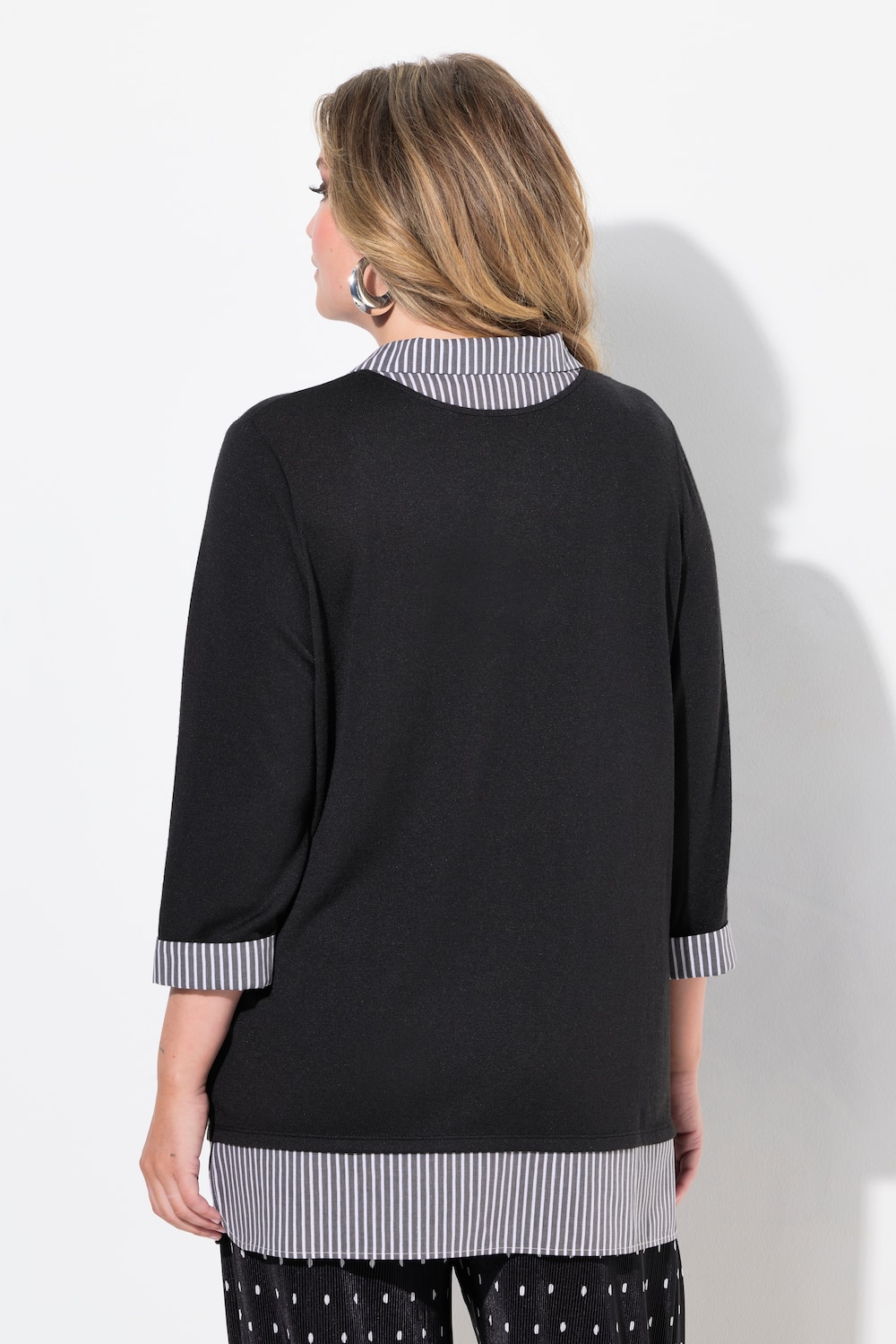 Damen Pullover Ulla Popken Pullover Schwarz Pullover Damen 52 54