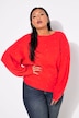 Pullover, oversized, Zierperlen