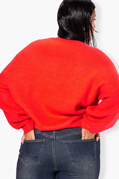 Trui, oversized, sierkraaltjes