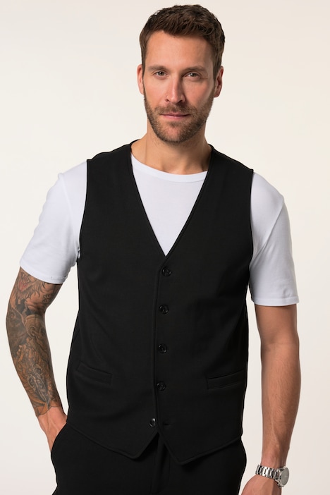 JP 1880 jersey vest NEW YORK, FLEXNAMIC®, modulair, tot 8XL