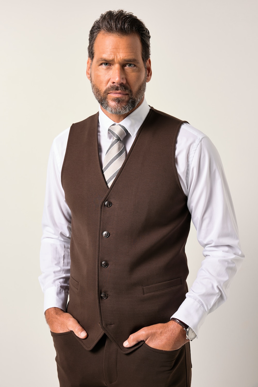 JP1880 jerseyvest NEW YORK, FLEXNAMIC®, business, mix & match, op til str. 8XL