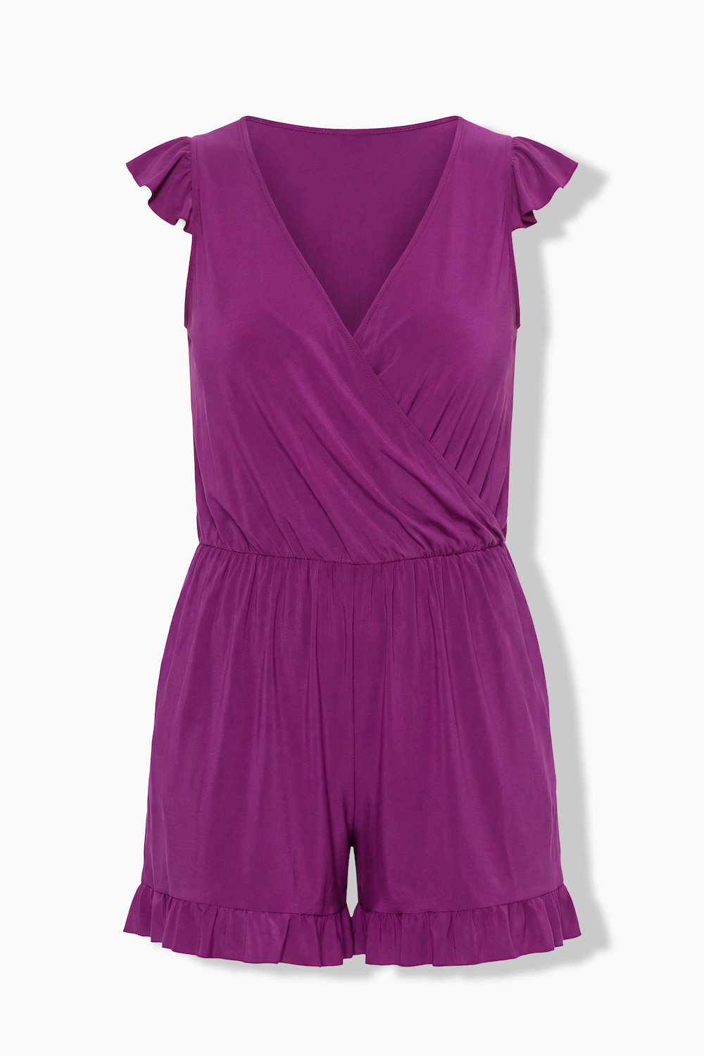 Badekleid, Shorts, Softcups, Flügelärmel, recycelt