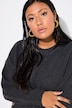 Strickpullover, Oversize Shape, weiter Langarm