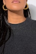 Strickpullover, Oversize Shape, weiter Langarm