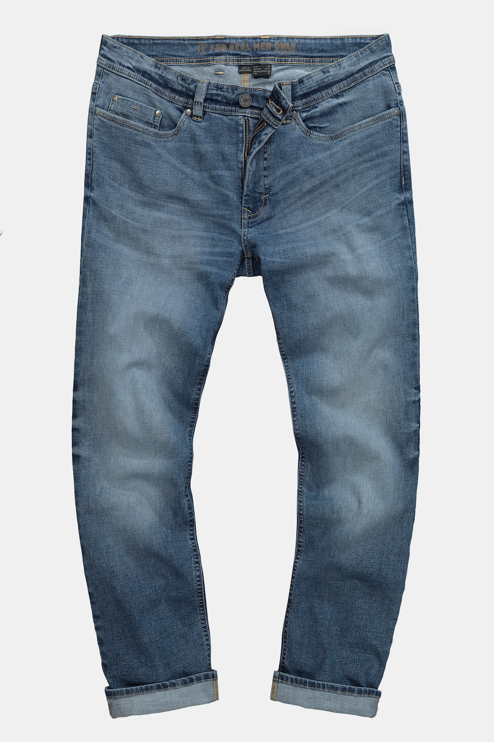 JP 1880 jeans, denim, FLEXNAMIC®, Buik-Fit, Regular Fit, 5-pocket, tot maat 36/72
