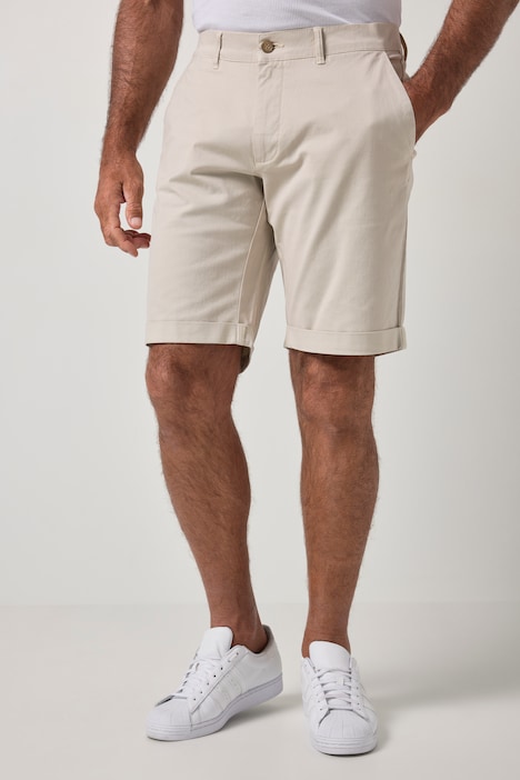Chinobermuda, Bauchfit, Regular Fit, bis 72