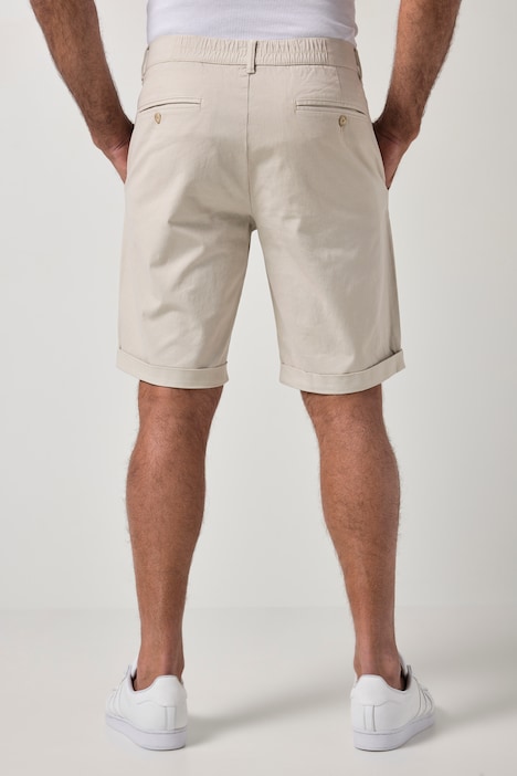 Chinobermuda, Bauchfit, Regular Fit, bis 72