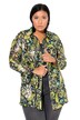 Floral Paisley Long Sleeve Button Down Blouse