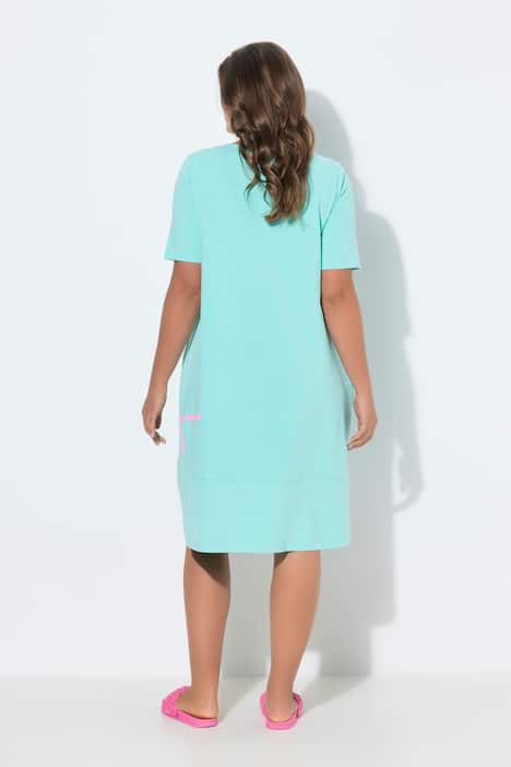 Jerseykleid, Rundhals, Halbarm, OEKO-TEX Made in Green