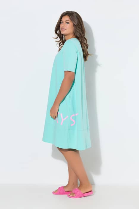 Jerseykleid, Rundhals, Halbarm, OEKO-TEX Made in Green