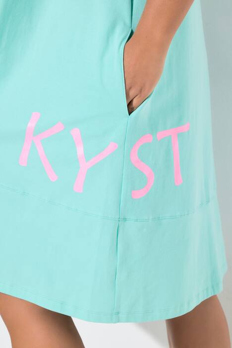 Jerseykleid, Rundhals, Halbarm, OEKO-TEX Made in Green