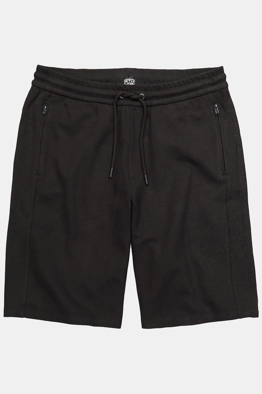 Große Größen STHUGE Sweatshorts, Herren, schwarz, Größe: 4XL, Baumwolle/Polyester, STHUGE