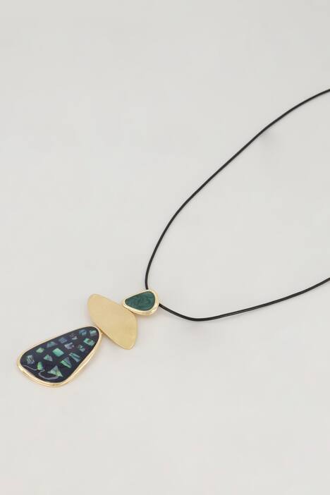 Kette, lang, Zierdekor