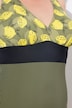 Badedragt, citroner, pyntebånd, softcups, genbrugsmateriale