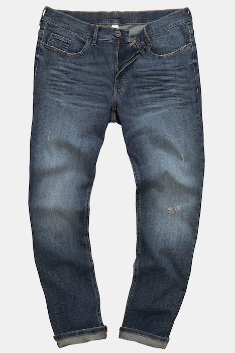 JP 1880 jeans, denim, FLEXNAMIC®, Buik-Fit, Straight Fit, 5-pocket, tot maat 36/72