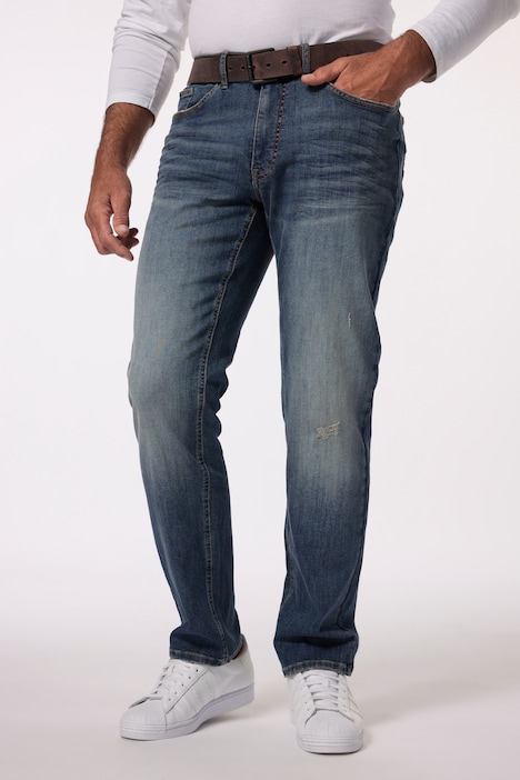 Džíny JP1880, kolekce Denim, FLEXNAMIC® , břišní střih, rovné, 5 kapes, do velikosti 36/72