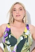Floral Sweetheart Neckline Swimsuit