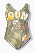 Jungle Sound One Piece Cupless Swimsuit