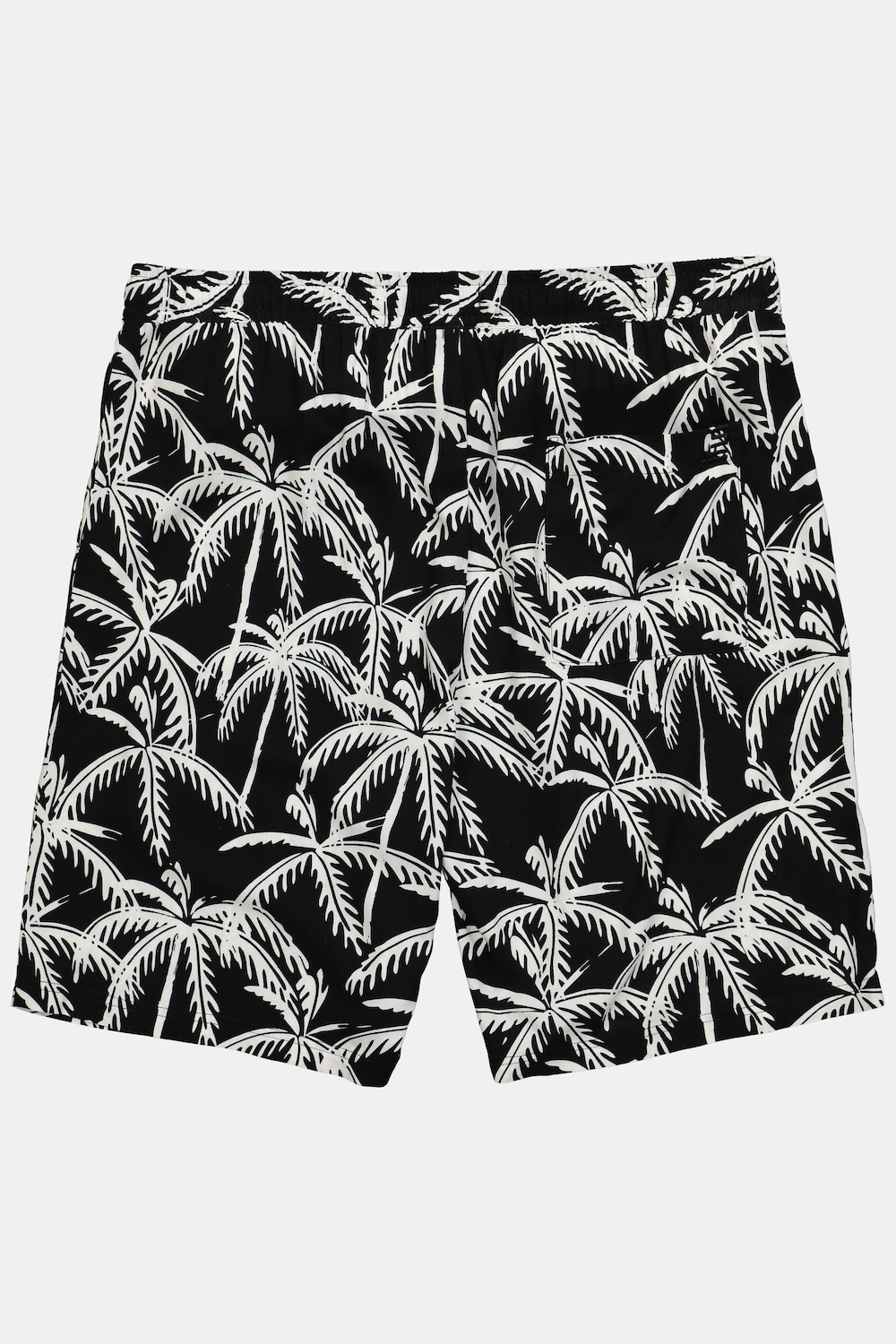 Stora storlekar Shorts, Her, svart, storlek: 3XL, Viskos, STHUGE