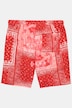 STHUGE Bermuda, elastisk linning, allover print, op til str. 8XL