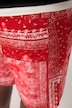 STHUGE Bermuda, elastisk linning, allover print, op til str. 8XL