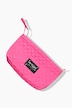 Beauty-case con trapuntatura e zip