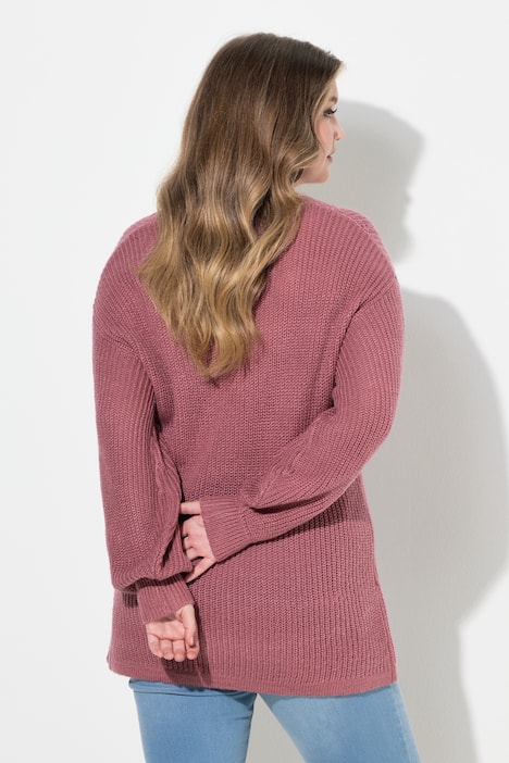 Pullover, Classic Fit, femininer Ausschnitt