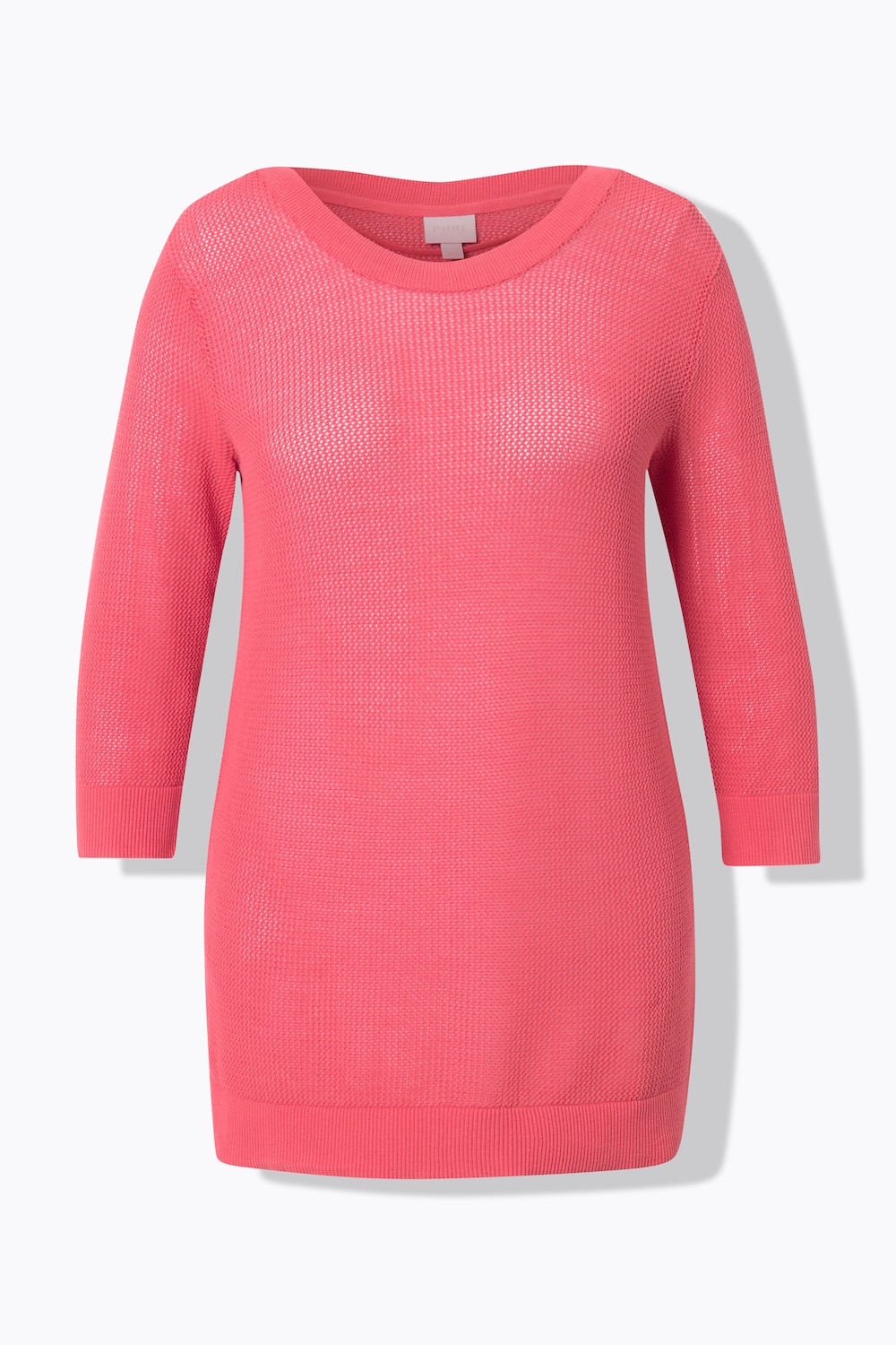 Stora storlekar Pullover, Dam, rosa, storlek: 58/60, Bomull, Ulla Popken