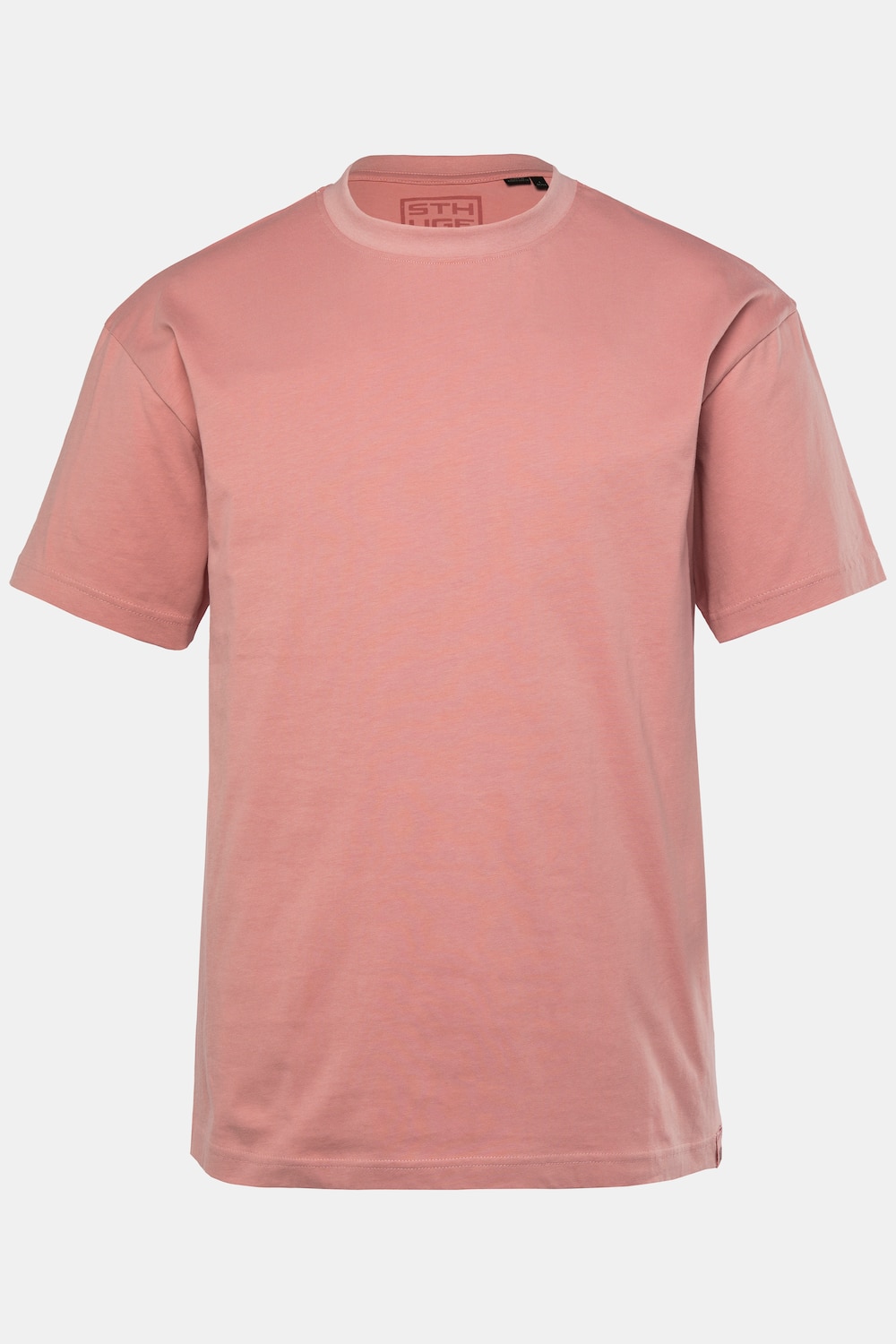 Große Größen STHUGE T-Shirt, Herren, rosa, Größe: XL, Baumwolle, STHUGE