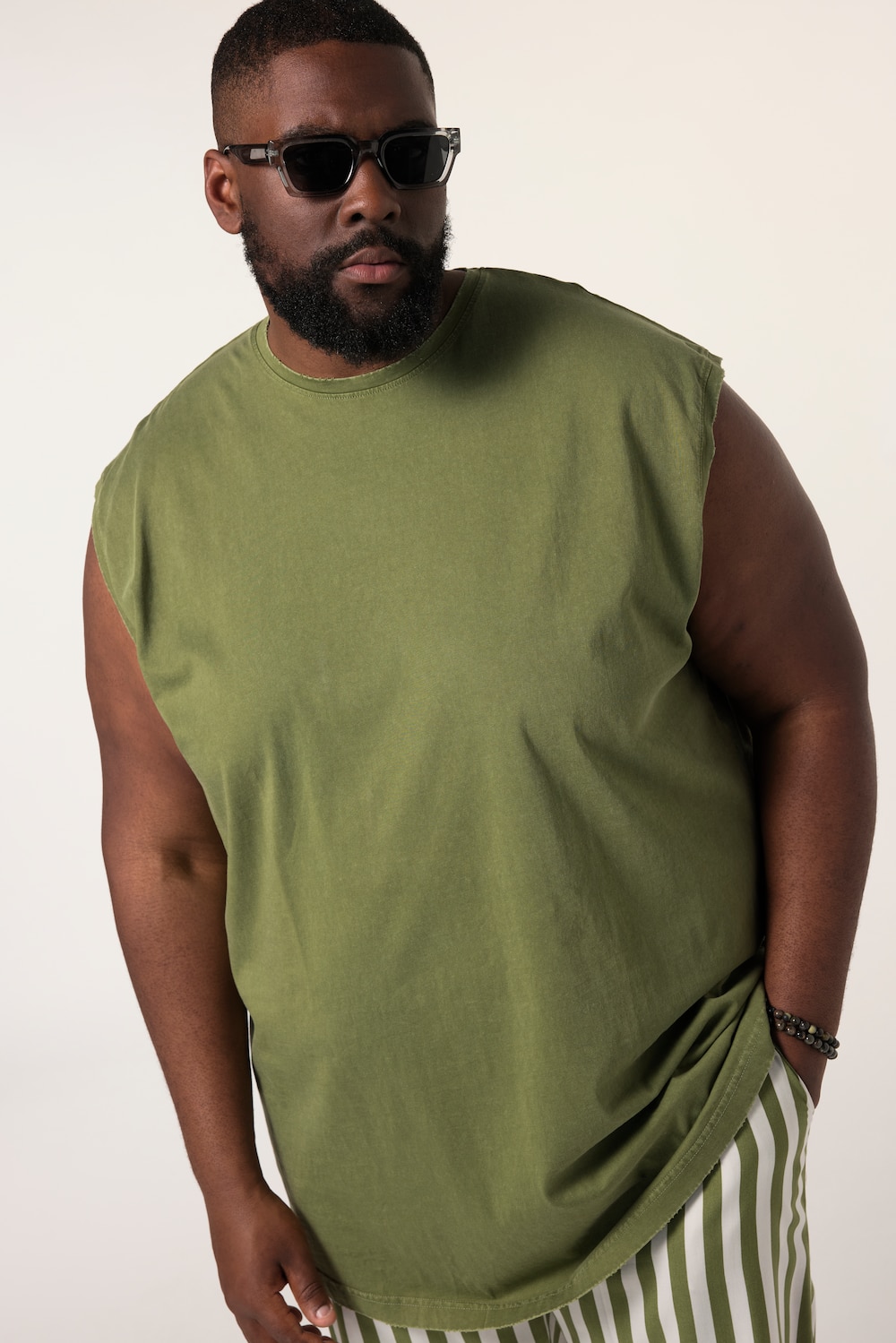 STHUGE Tanktop, oversized, Vintage Look, Unterhemd, bis 8 XL