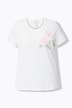 Eco Cotton Poppy Embroidered Short Sleeve Tee