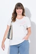 Eco Cotton Poppy Embroidered Short Sleeve Tee