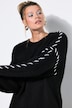 Oversized Seam Long Sleeve Sweater Dress
