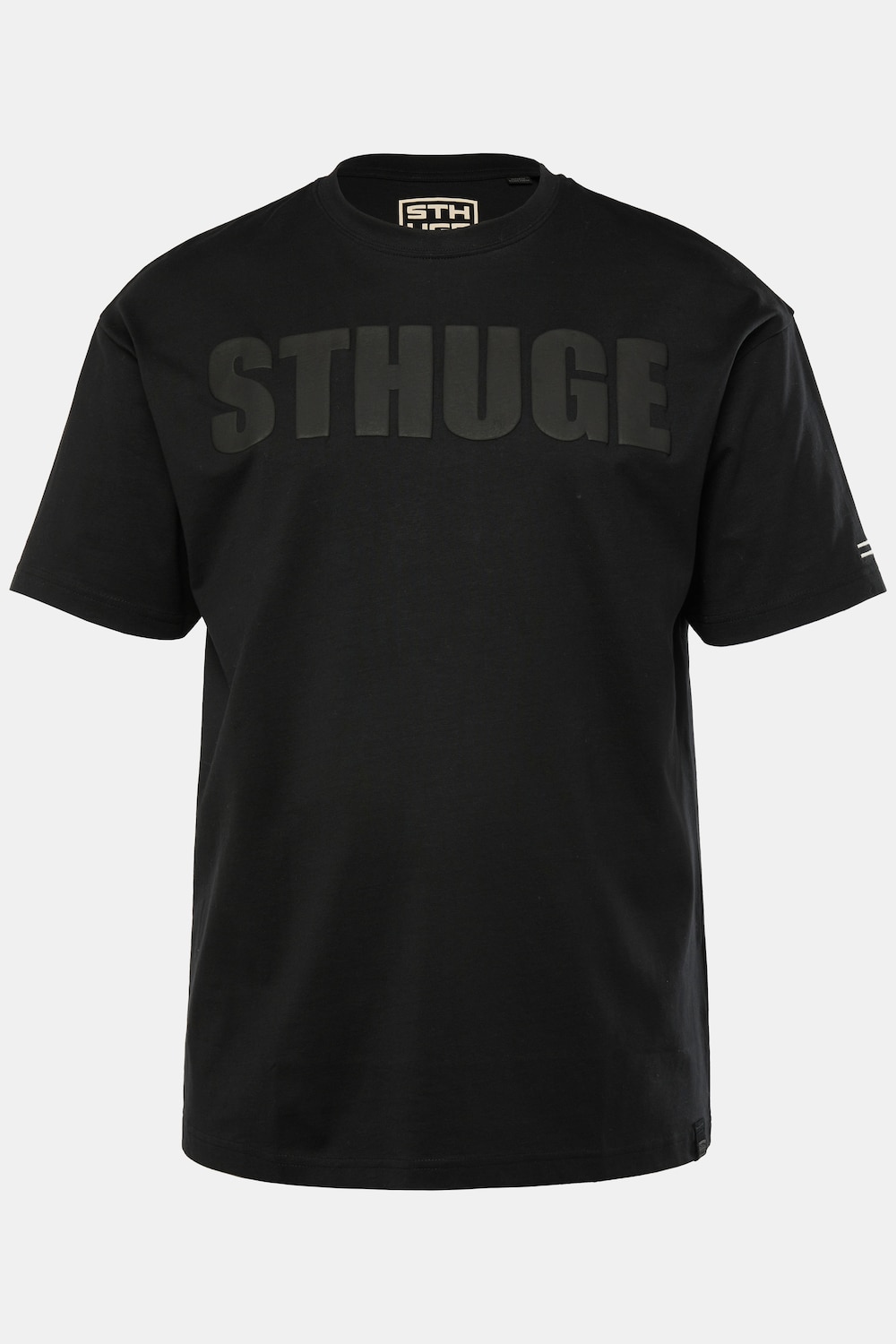 STHUGE T-Shirt, Halbarm, oversized, Brustprint, bis 8 XL
