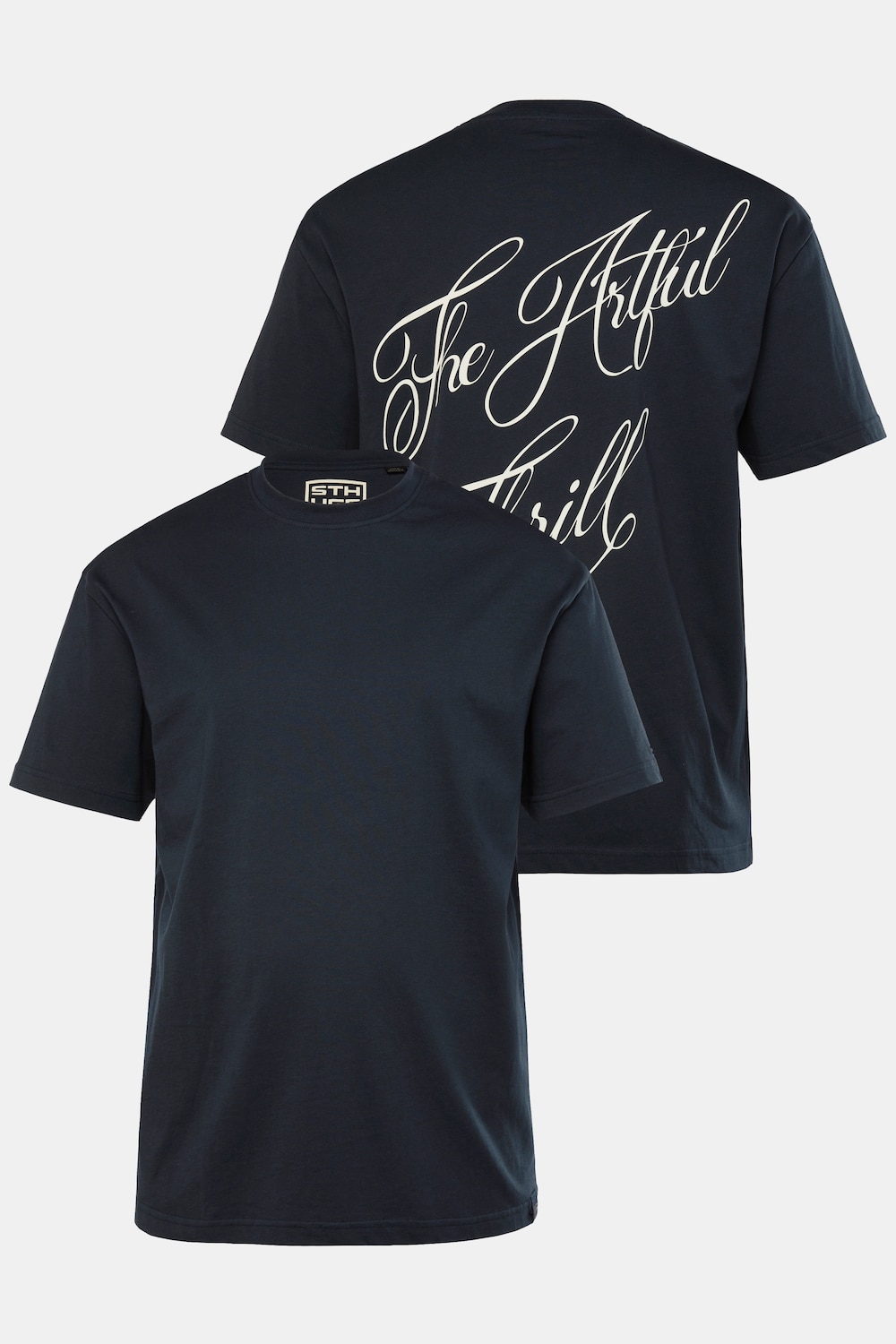 STHUGE T-Shirt, Halbarm, oversized, Rückenprint, bis 8 XL