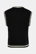 Pull en maille STHUGE, sans manches. Encolure V – jusqu'au 7 XL