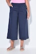 3/4 leichte Cotton Culotte, Gummibund